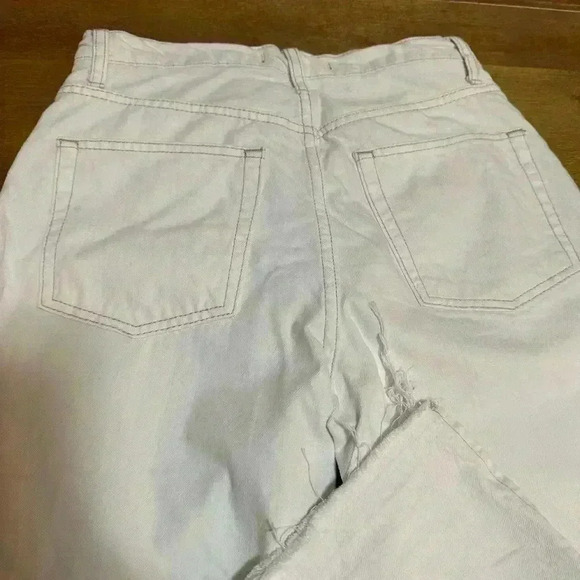 Free people distressed white jeans - Picture 8 of 12